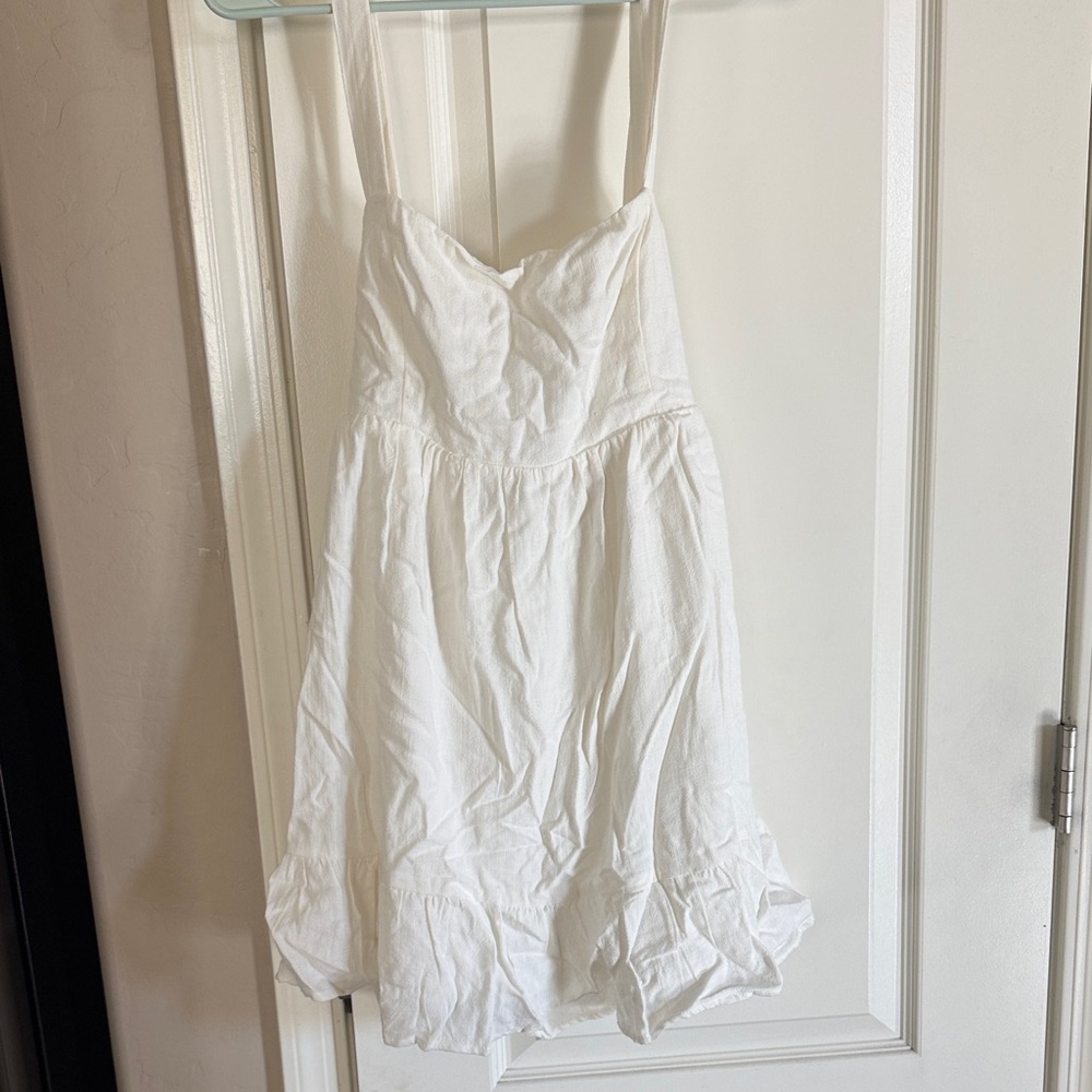 Lulu's White Mini Dress / B32 - Picture 9 of 9